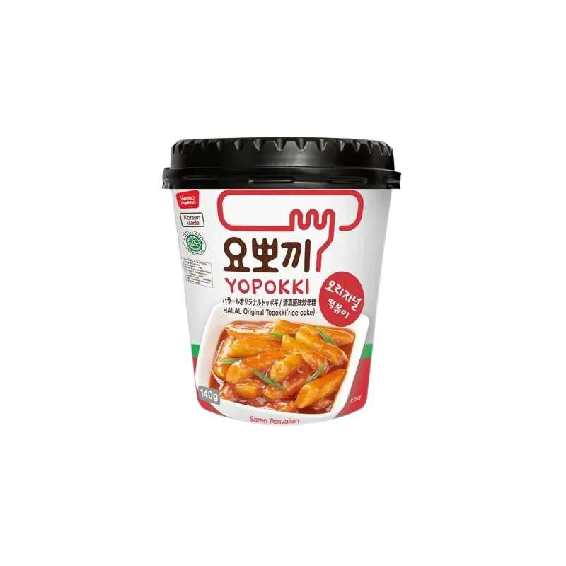Topokki instantané saveur douce et épicée 140g